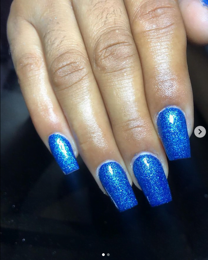 Azul Metalico Gelish en Tijuana