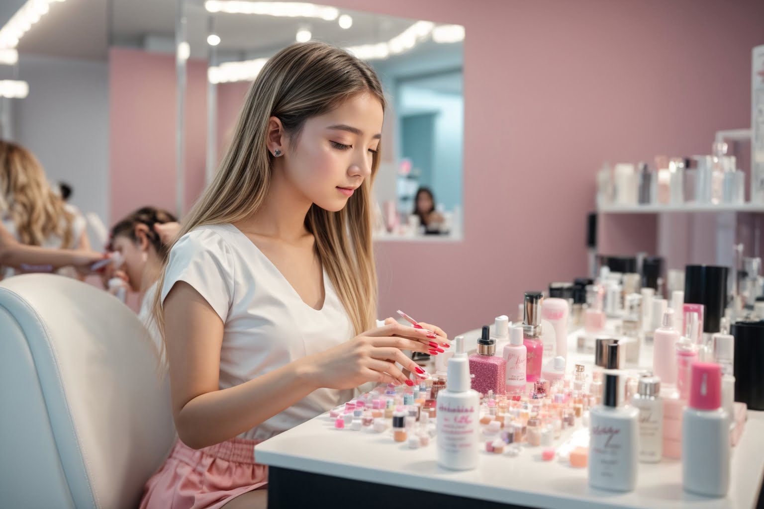 Manicurista Tijuana en Centro de Belleza Chop Shop 