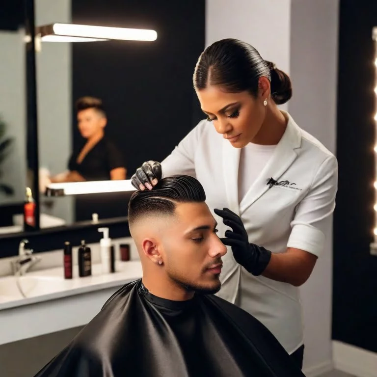 Corte de pelo, fade, taper en tijuana baberia