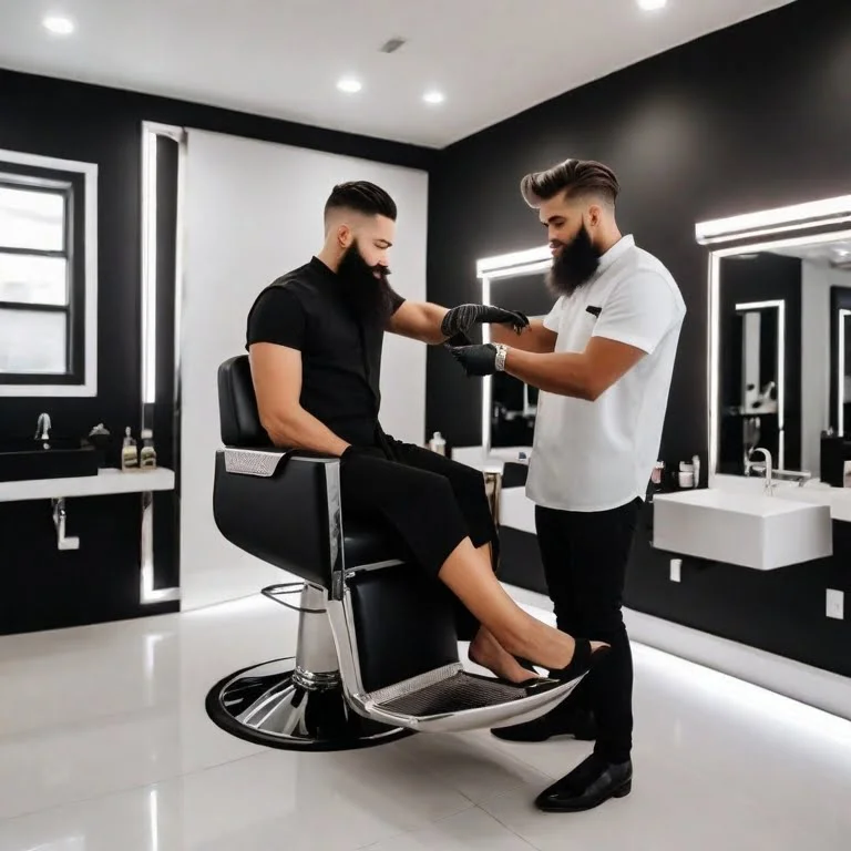 Corte de Barba en Barberia Tijuana
