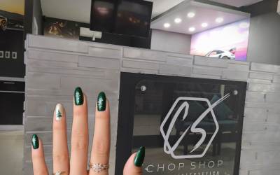 Uñas con Diseño Festivo y Navideña en Nuestro Salón de Uñas Tijuana.