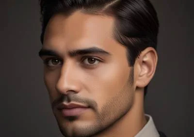 Parte lateral, Corte de Pelo Hombre