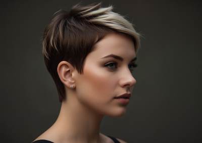 Corte Pixie Tijuana Peluquería - Cabello Corto