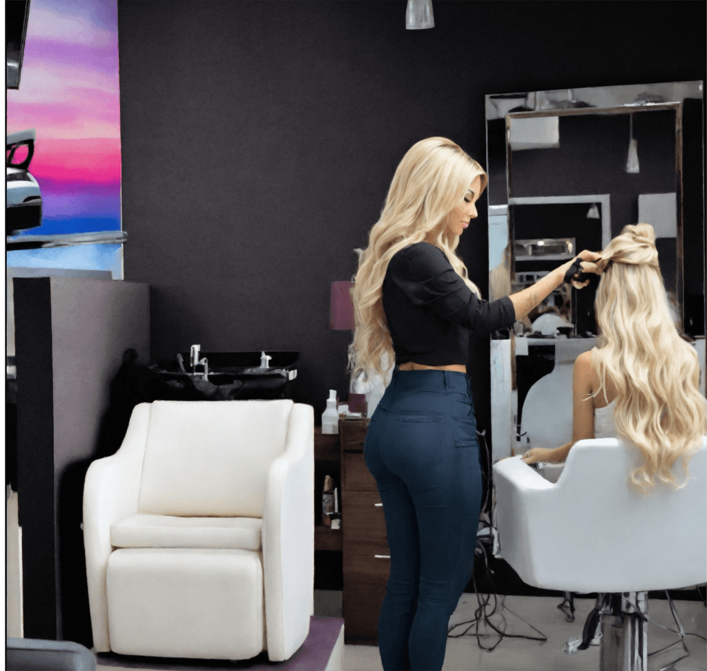 Peinado de Ondas Glamour en Chop Shop Salon de Belleza