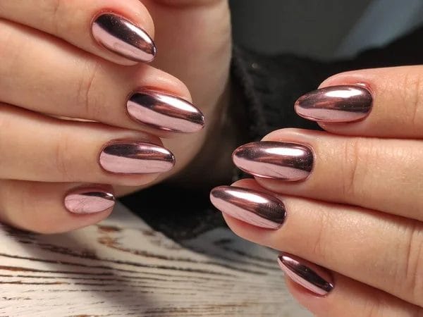 Uñas Rose Gold: Romántico y Moderno Uñas