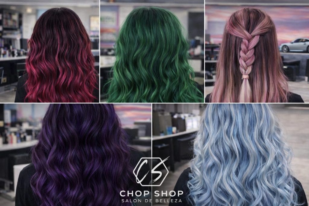 Tintes en Tijuana: Balayage, Mechas y Ombré para Cabello Oscuro | Chop Shop Cacho